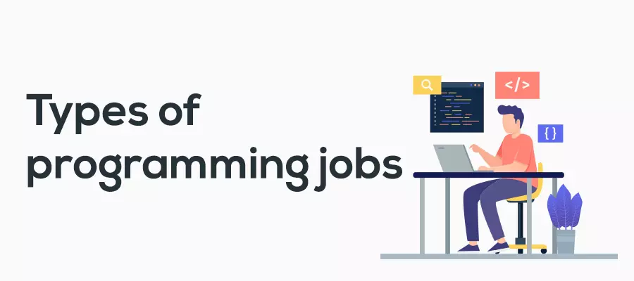 Types of programming jobs