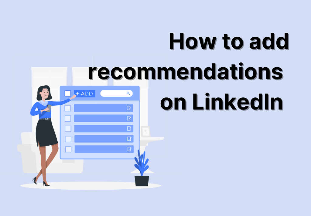 How to add recommendations on LinkedIn