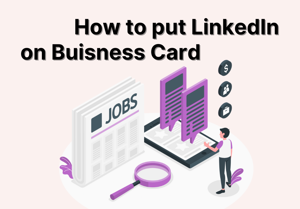 How to put LinkedIn on business card