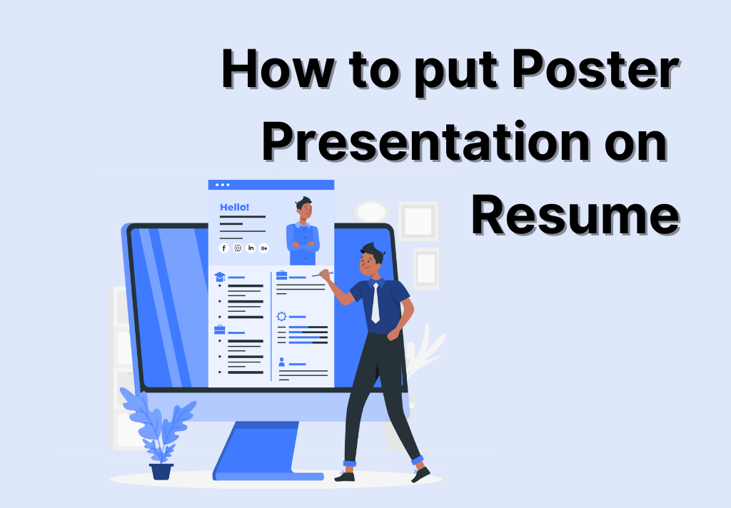 presentations in resume