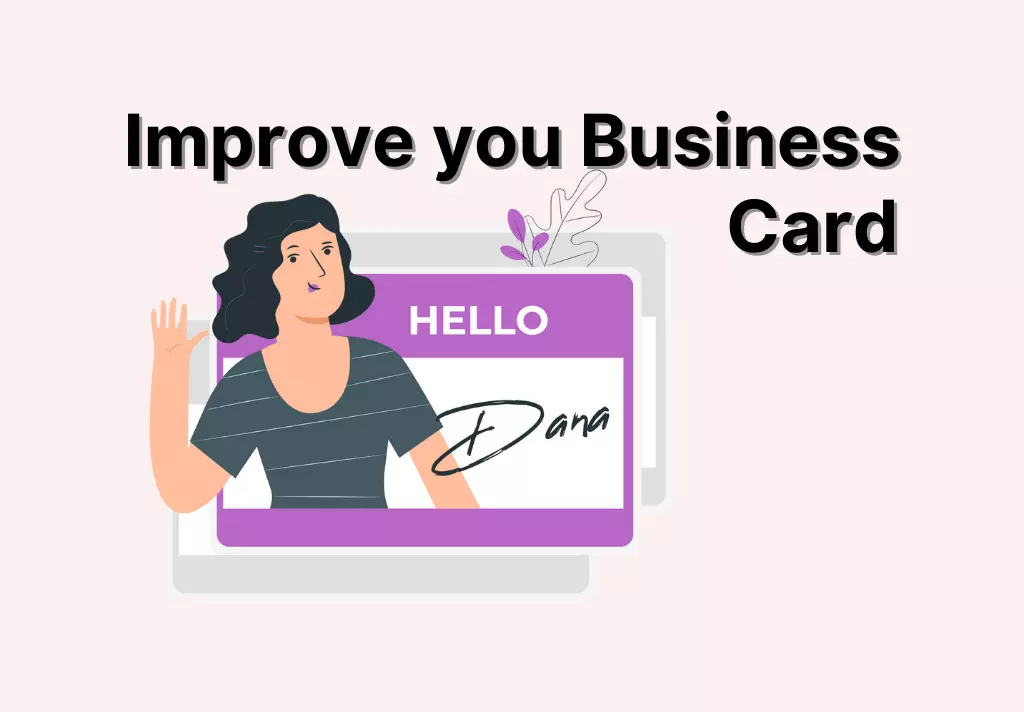 Improve your business card