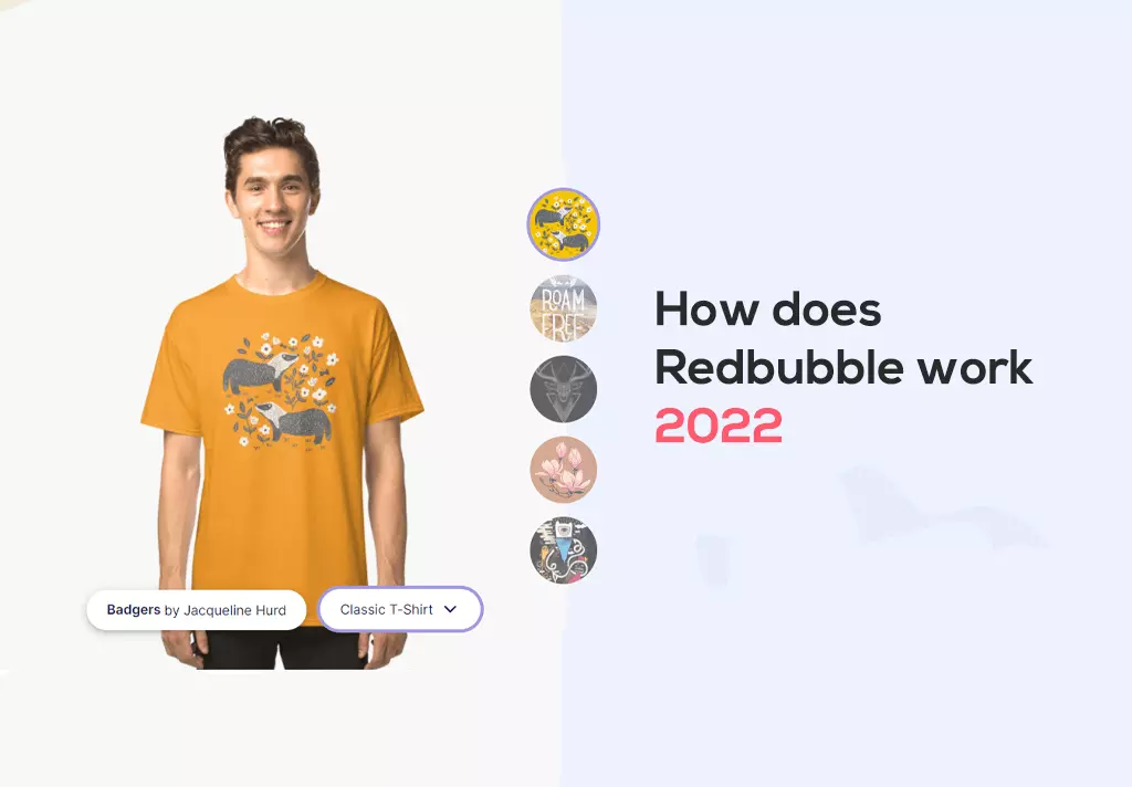 how does Redbubble works